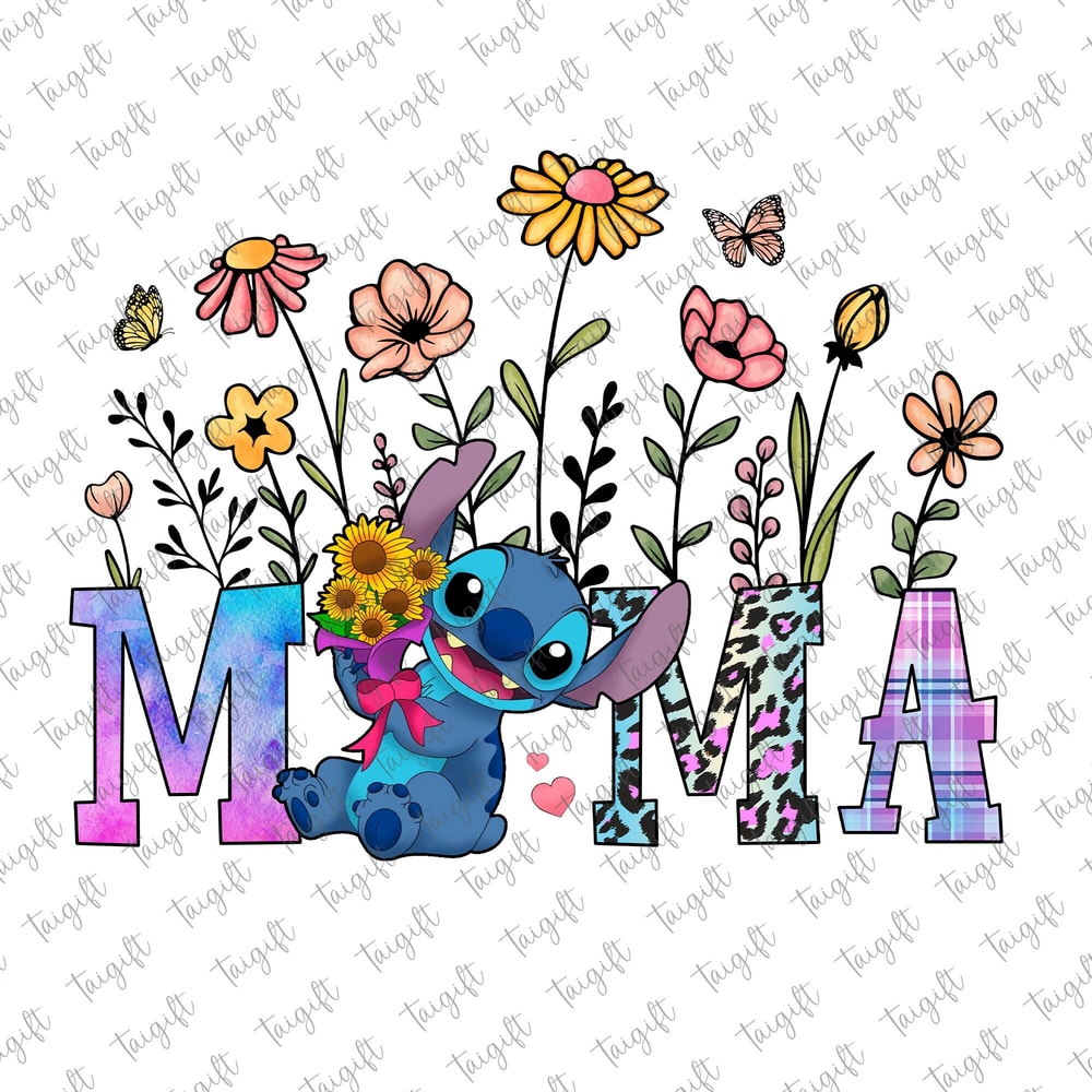Character Mama Flower Png, Mother's Day Png, Retro Motherhood Png, Mom Png, Mama Life Png, Family Vacation Png, Magical Kingdom,Gift for Mom.jpg