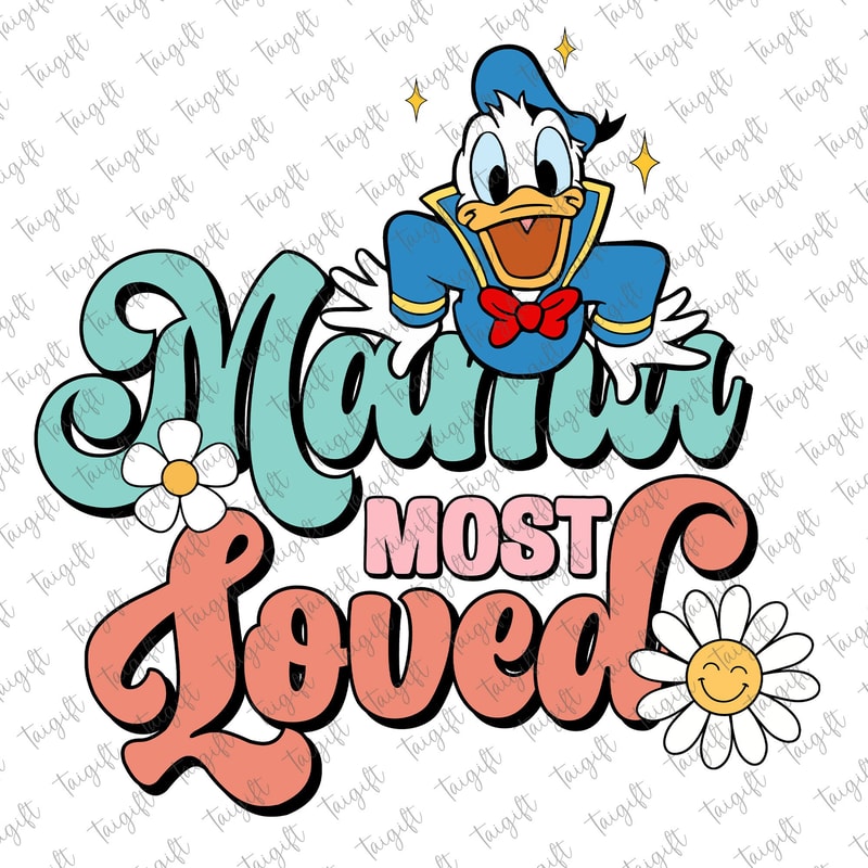 Mama Most Loved Png, Mother's Day Png, Mouse and Friends, Retro Motherhood Png, Funny Mom Png, Mama Mouse Mom, Mama Life Png, Gift for Mom.jpg