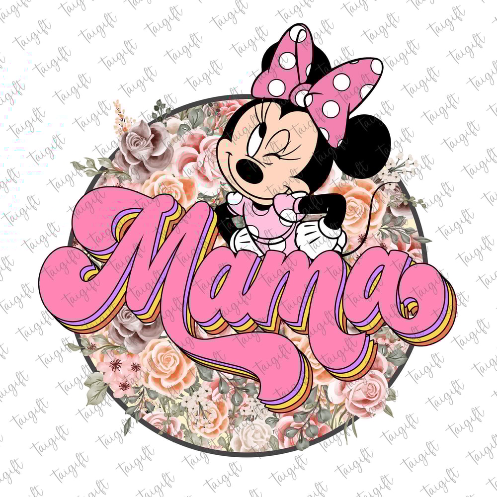 Mama Mouse Png, Mother's Day Png, Mouse and Friends Png, Retro Motherhood Png, Funny Mom Png, Mouse Mom, Mama Life Png, Gift for Mom.jpg