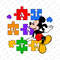 Mouse Autism, Puzzle Piece Svg, Autism Awareness Svg, Mouse And Friends, Autism Acceptance, 2nd April Svg, Character Autism, Autism Support 2.jpg