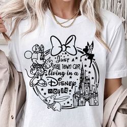 just a small town girl living in a world svg, mouse svg