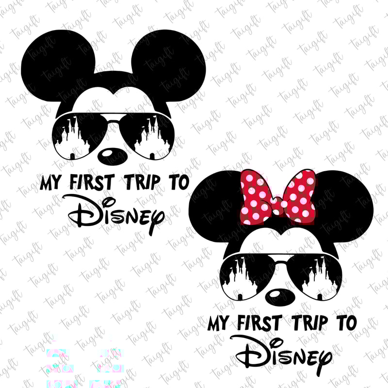 My First Trip Svg, Family Trip 2024 SVG, Family Vacation SVG, Mouse Head SVG, Magical Kingdom Svg, Svg, Png Files For Cricut Sublimation.jpg