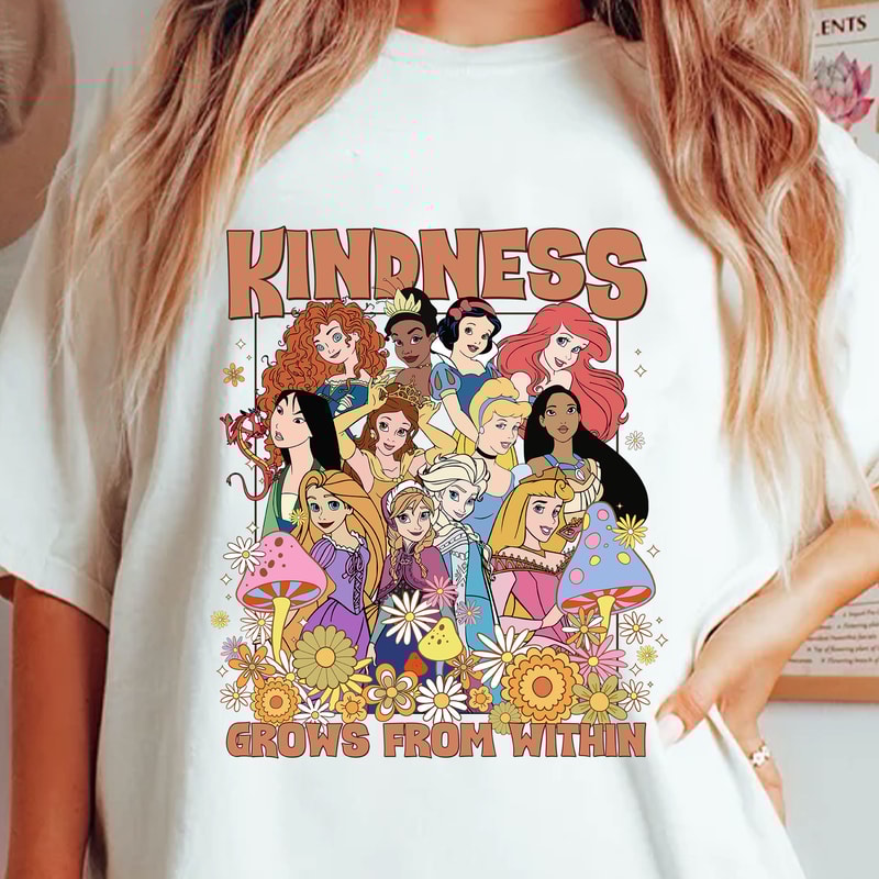 Retro Kindness Grows From Within Png, Princess Png Designs, Princess World Png, Vacay Mode Png, Magical Kingdom Png, Princess png.jpg