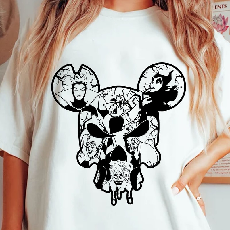 Vintage Villain Gang Png, Bad Witches Club Png, Villains Wicked Png, Evil Queen, Maleficent, Family Trip Png, Digital Download, File Digital.jpg