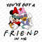 You've Got a Friend In Me Svg, Miss Mouse and Friend Svg, Best Friends Svg, Miss Mouse and Miss Duck Pose, Besties, Friendship, Vayca Mode.jpg