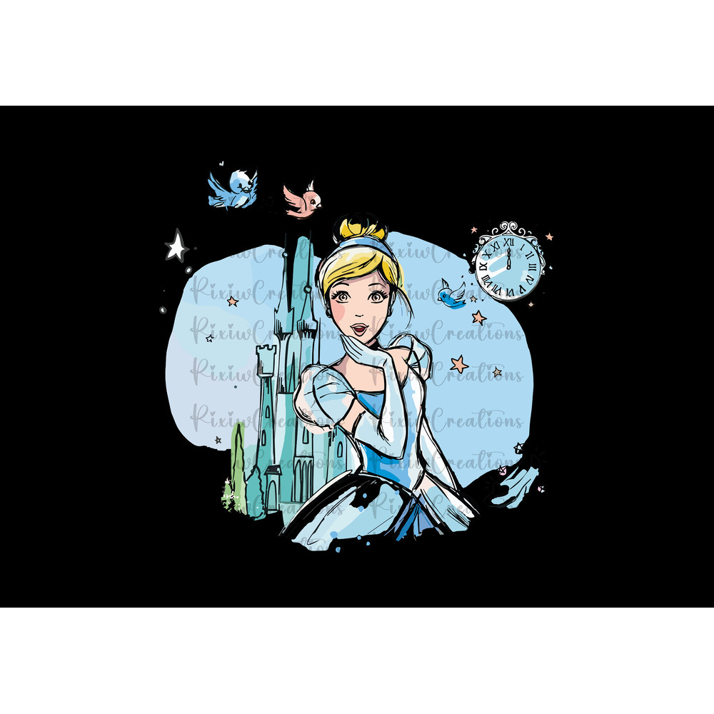 Retro Cinderella Png, Princess Png, Retro Cinderella Princess Png, Cinderella Png, Cinderella Princess Png, Princess Retro Png, Only Png.jpg