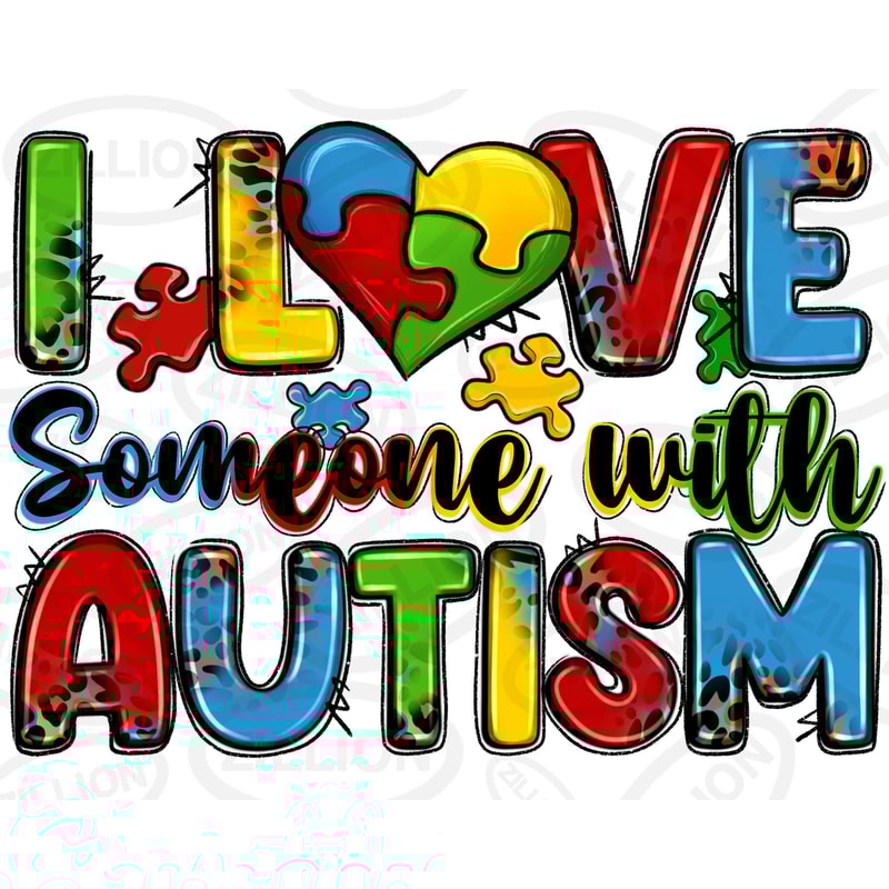 I love someone with Autism png sublimation design download, Autism Awareness png, Autism puzzle heart png, Autism png, sublimate download.jpg