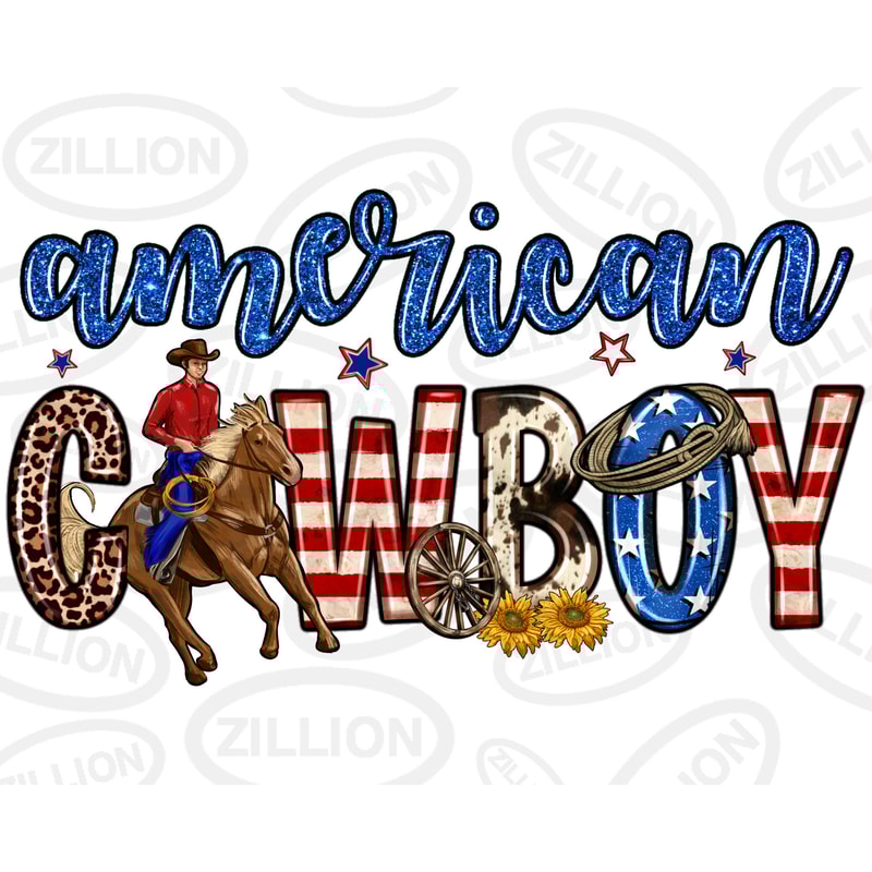 American cowboy png sublimation design download, 4th of July png, western cowboy png, Independence Day png, sublimate designs download.jpg