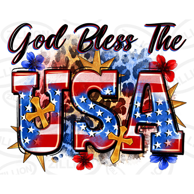 God bless the USA png sublimation design download, Independence Day png, 4th of July png, USA flag png, sublimate designs download.jpg