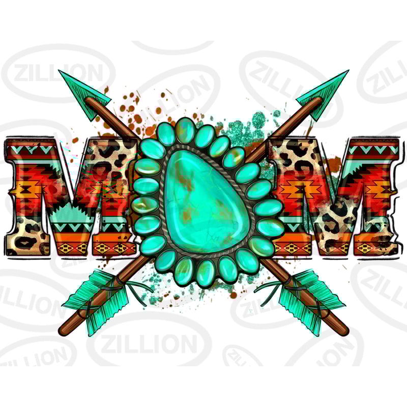 Aztec mom png sublimation design download, Mother's Day png, western mom png, mom png design, gemstone mom png, sublimate designs download.jpg