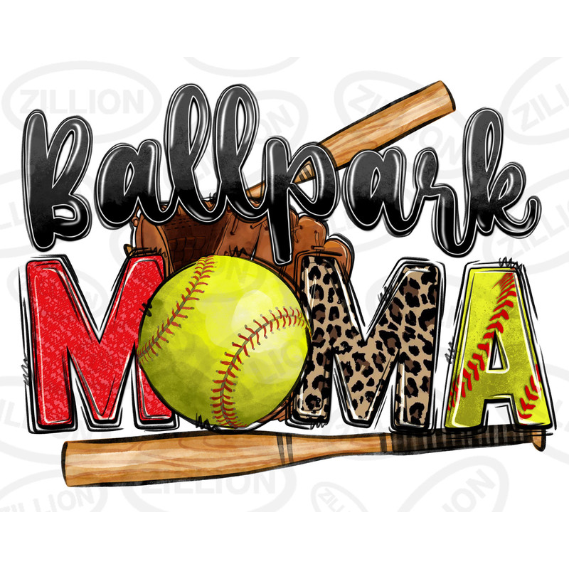 Ballpark mama Softball png sublimation design download, Mother's Day png, Softball game png, sport png, game day png, sublimate download.jpg