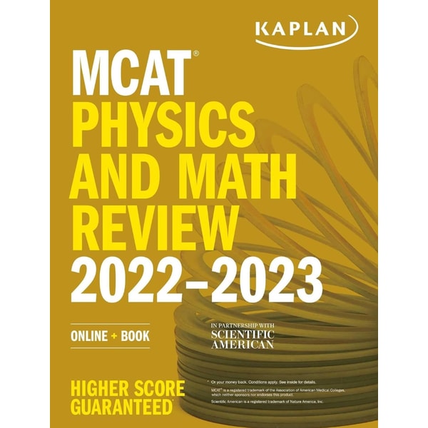 Mcat Math MCAT Physics and Math Review 2022 2023 Online Book (Kaplan T | Inspire ...