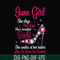 BD0043-June girl she slays, she prays she's beautiful bold she smiles at her haters like a boss in control svg, birthday svg, png, dxf, eps digital file BD0043.