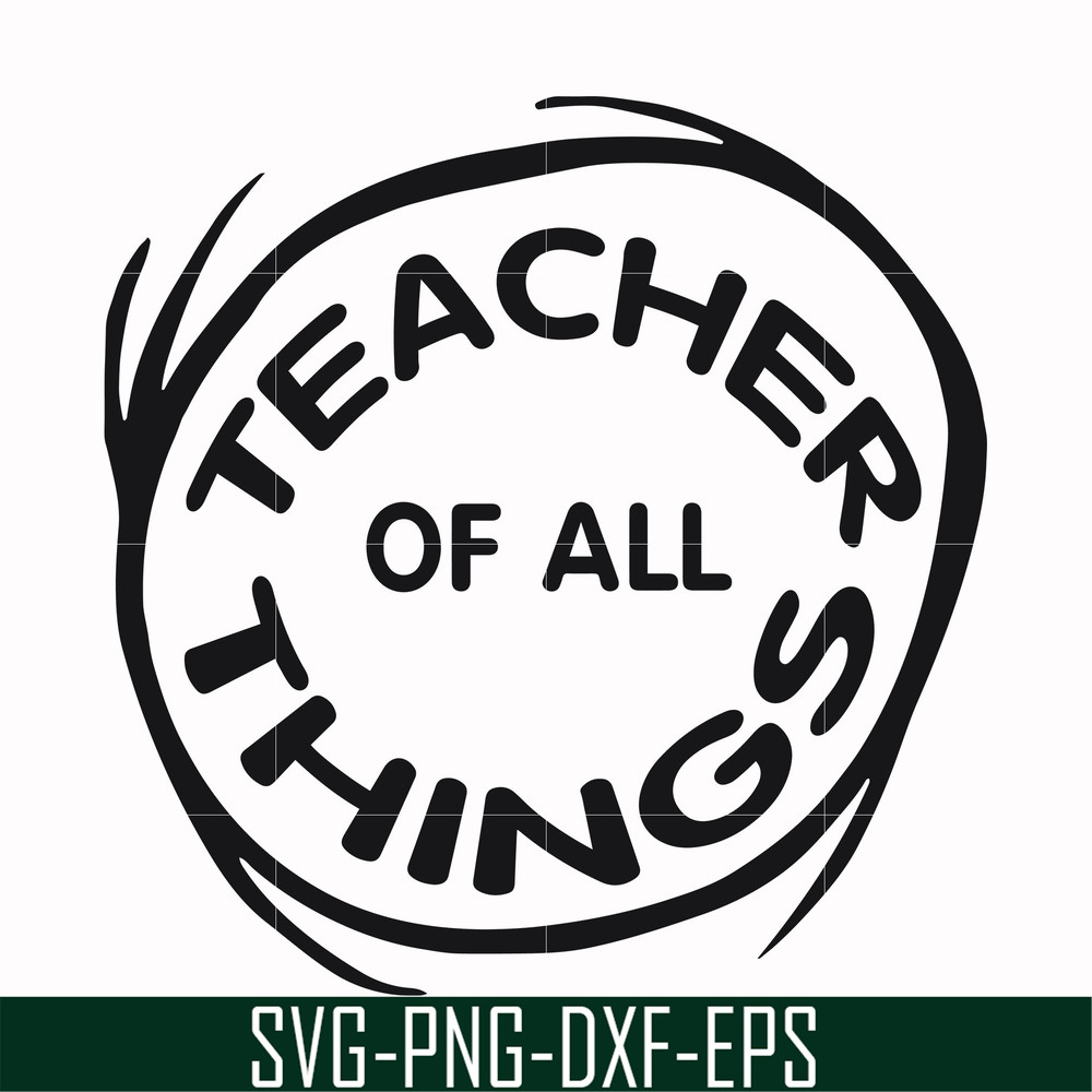 DR000161-Teacher of all things svg, png, dxf, eps file DR000161.jpg