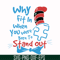 DR00046-Why fit in when you were born to stand out svg, png, dxf, eps file DR00046.jpg