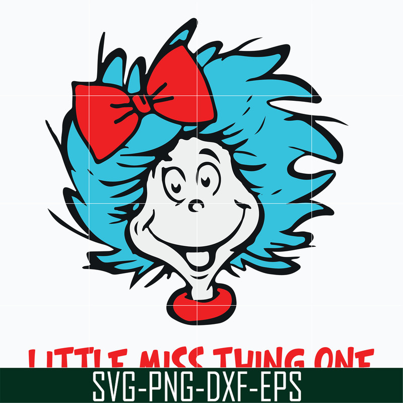 DR0302217-Little miss thing one svg, Dr Seuss svg, png, dxf, eps file DR0302217.jpg