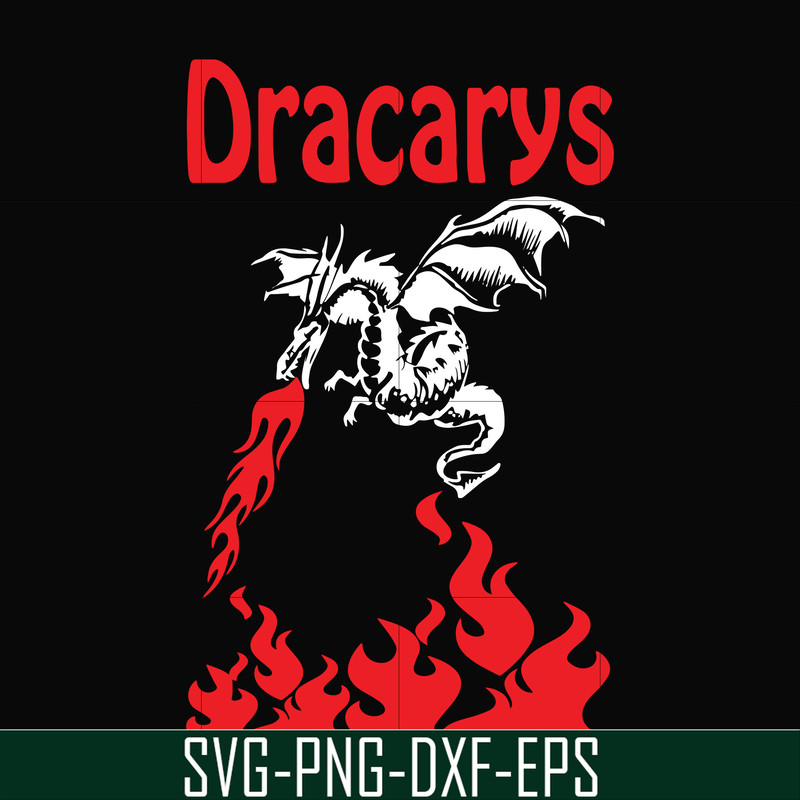 FN000299-Dracarys svg, png, dxf, eps file FN000299.jpg