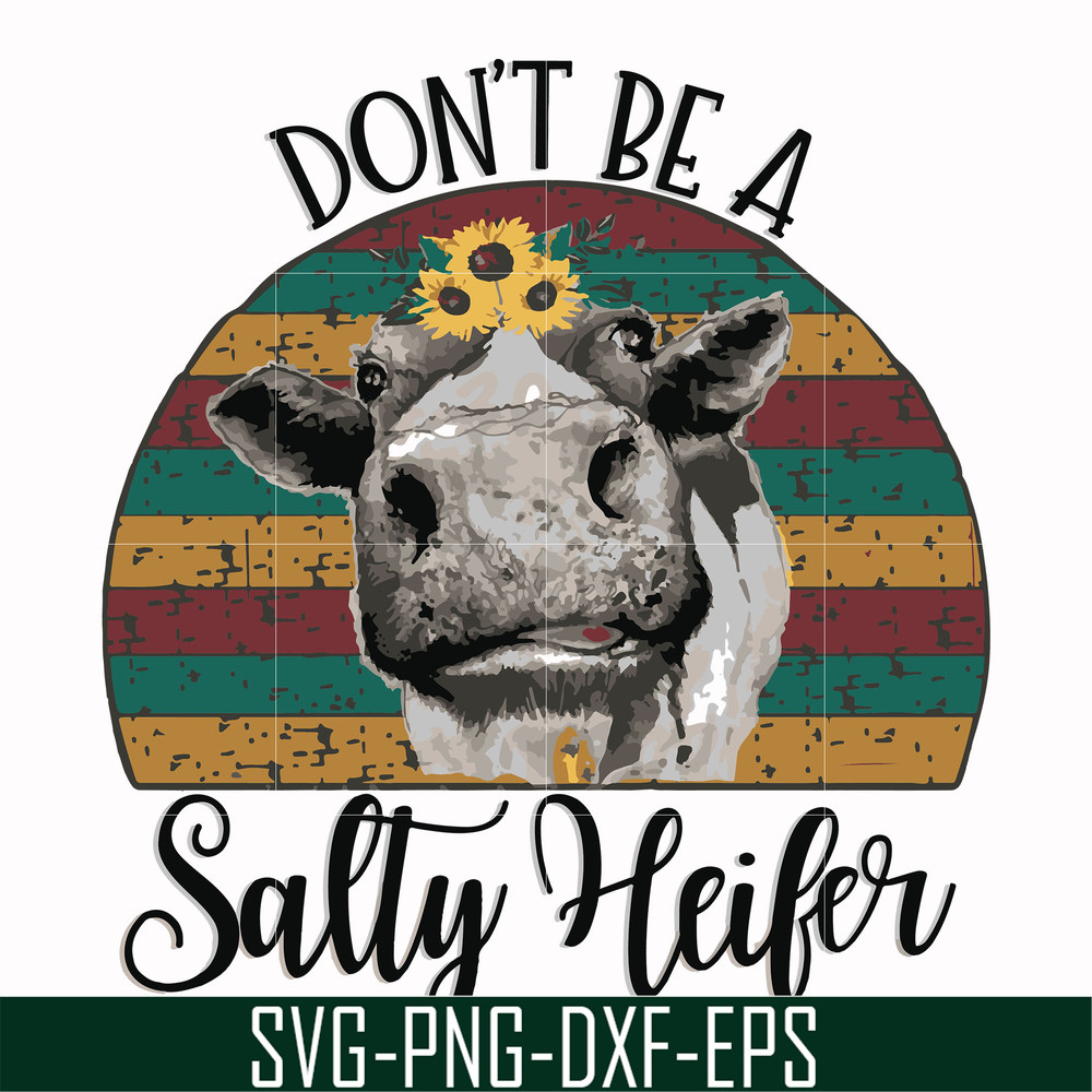FN000372-Don't be a sally Heifer svg, png, dxf, eps file FN000372.jpg
