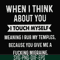 FN00082-When I think about you I touch myself meaning I rub my temples because you give me a fucking migraine svg, png, dxf, eps file FN00082.jpg