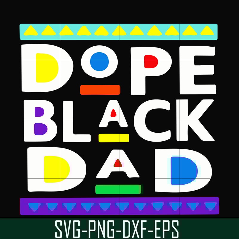 FTD19-DOPE BLACK DAD svg, png, dxf, eps, digital file FTD19.jpg