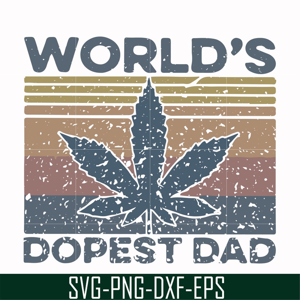 FTD22-world's dopest dad svg, png, dxf, eps, digital file FTD22.jpg