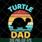 FTD28042121-Turtle dad vintage svg,Fathers day svg, png, dxf, eps digital file FTD28042121.jpg
