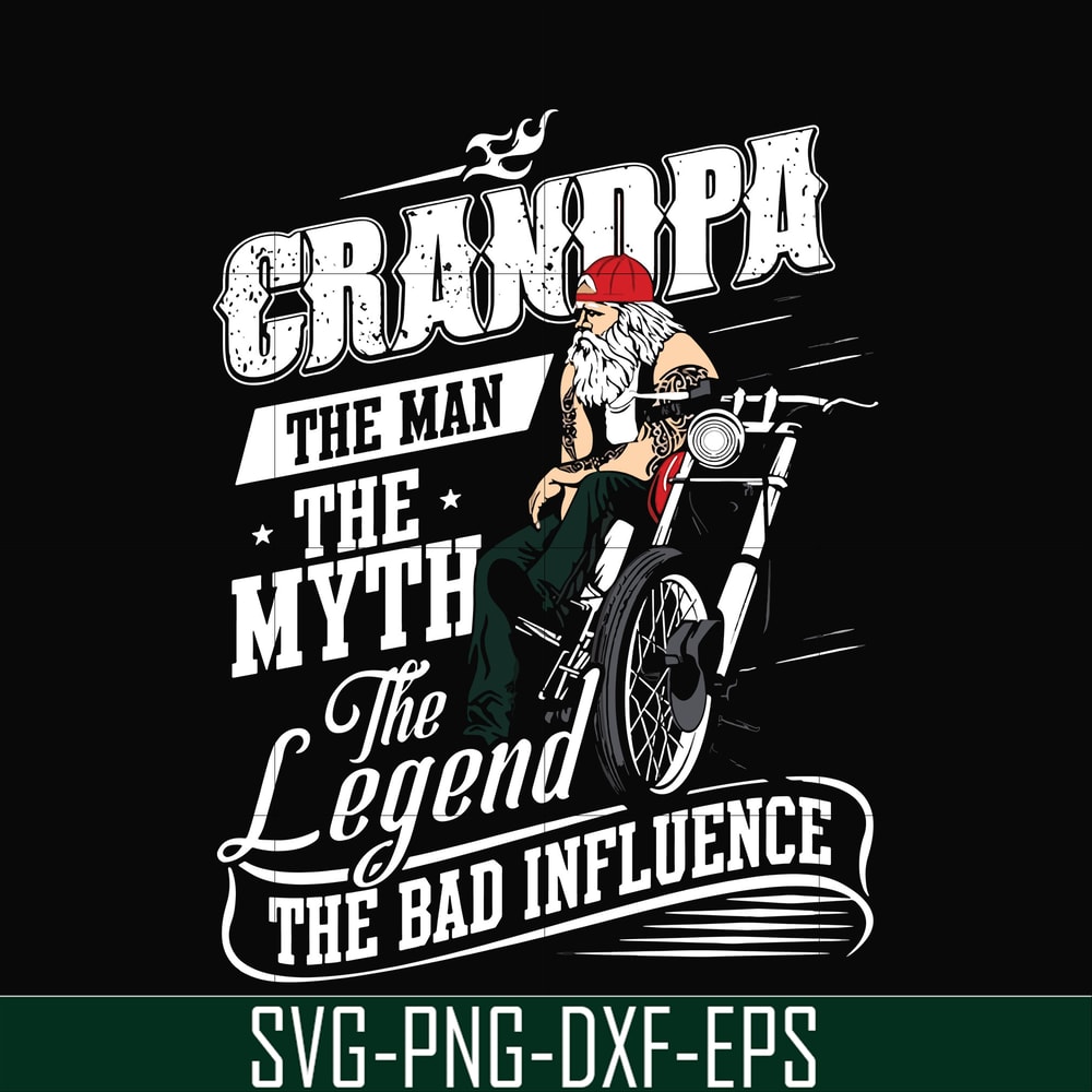 FTD47-Grandpa the man the myth the legend svg, png, dxf, eps, digital file FTD47.jpg