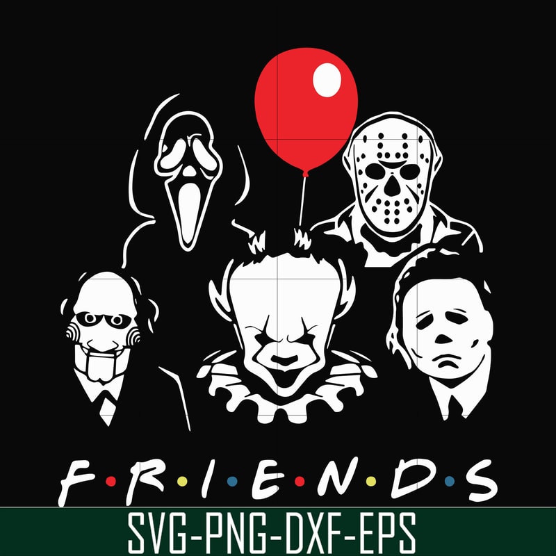 HLW0082-Friends svg, png, dxf, eps digital file HLW0082.jpg