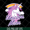 MTD04042103-Unicorn Mom svg, Mother's day svg, eps, png, dxf digital file MTD04042103.jpg
