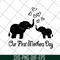 MTD23042133-Mothers Day Elephant svg, Mother's day svg, eps, png, dxf digital file MTD23042133.jpg