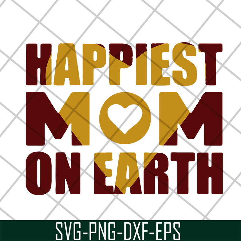 MTD23042138-Happiest mom on earth svg, Mother's day svg, eps, png, dxf digital file MTD23042138.jpg