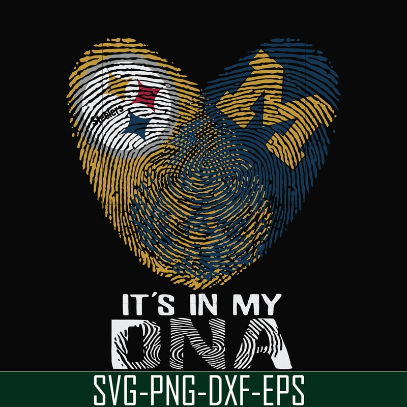 NFL0000181-Steelers it's in my DNA, svg, png, dxf, eps file NFL0000181.jpg