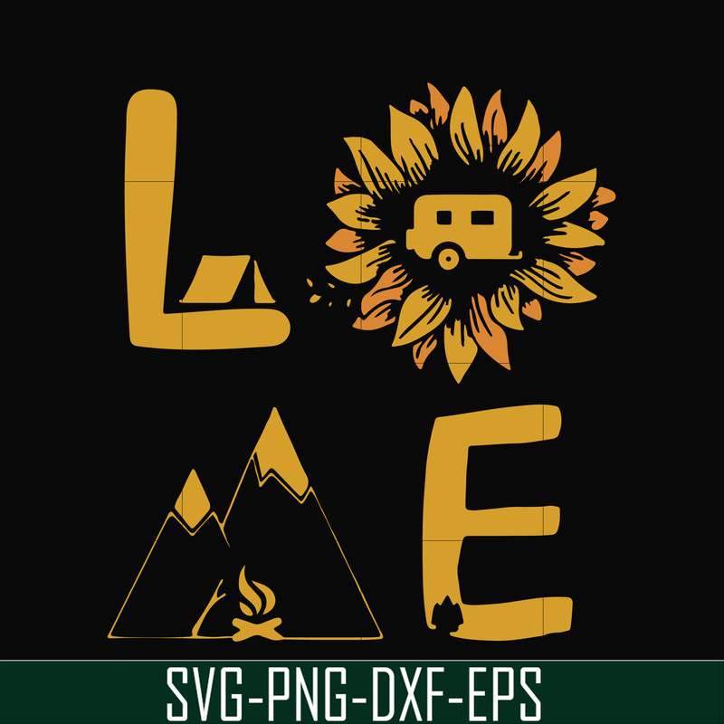 CMP010-LOVE camping svg, png, dxf, eps digital file CMP010.jpg
