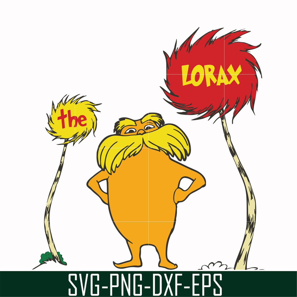 DR000151-The Lorax svg, png, dxf, eps file DR000151.jpg