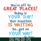 DR00094-You're off to great places today is your day your mountain is waiting so get on your way svg, png, dxf, eps file DR00094.jpg
