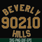 FN000652-Beverly 90210 hills svg, png, dxf, eps file FN000652.jpg