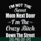 FN00076-I'm not the sweet mom next door I'm the crazy bitch down the street svg, png, dxf, eps file FN00076.jpg