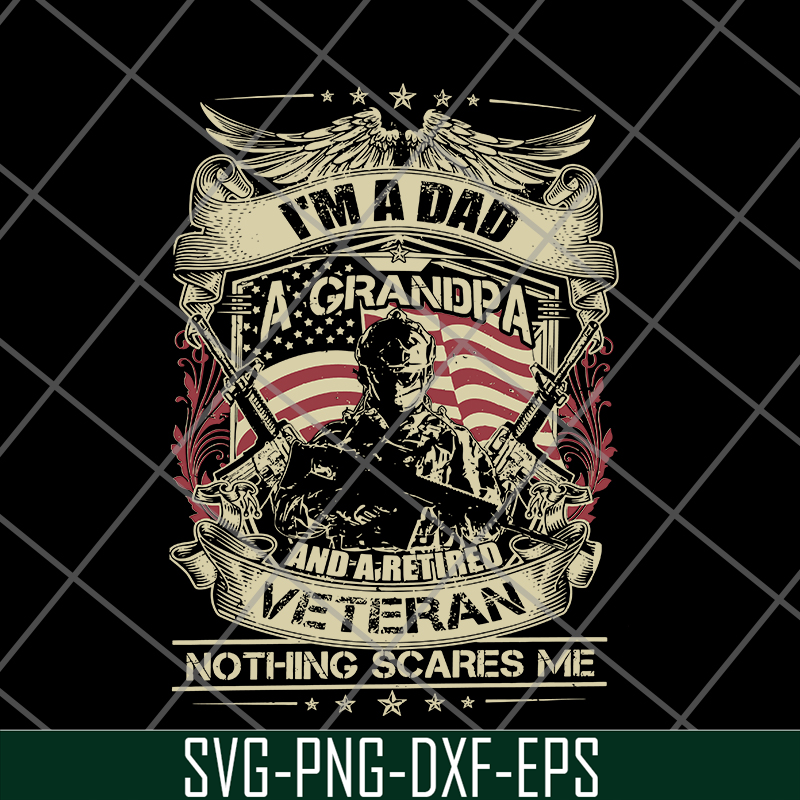 FTD27052107-Im A Dad A Grandpa svg, png, dxf, eps digital file FTD27052107.jpg
