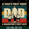 FTD28052118-Dad a Son's First Hero svg, png, dxf, eps digital file FTD28052118.jpg