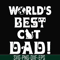 FTD43-World's best cat dad svg, png, dxf, eps, digital file FTD43.jpg