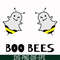 HLW0009-BOO BEES, halloween svg, png, dxf, eps digital file HLW0009.jpg