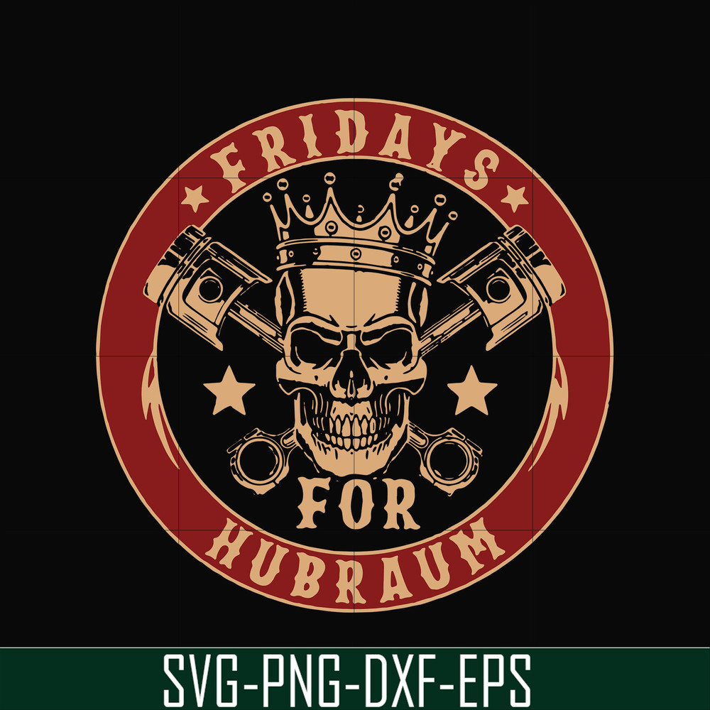 HLW0023-Fridays hubraum svg, halloween svg, png, dxf, eps digital file HLW0023.jpg