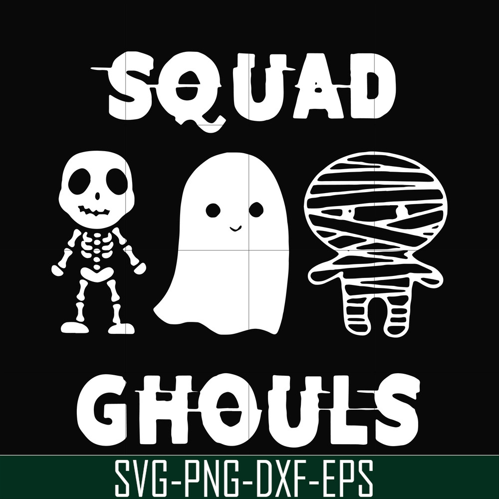 HLW0030-Squad ghouls svg, halloween svg, png, dxf, eps, digital file HLW0030.jpg