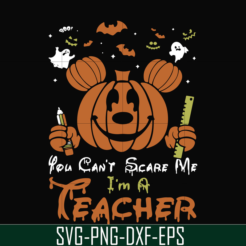 HLW2507203-You cant scare me im a teacher svg, png, dxf, eps digital file HLW2507203.jpg