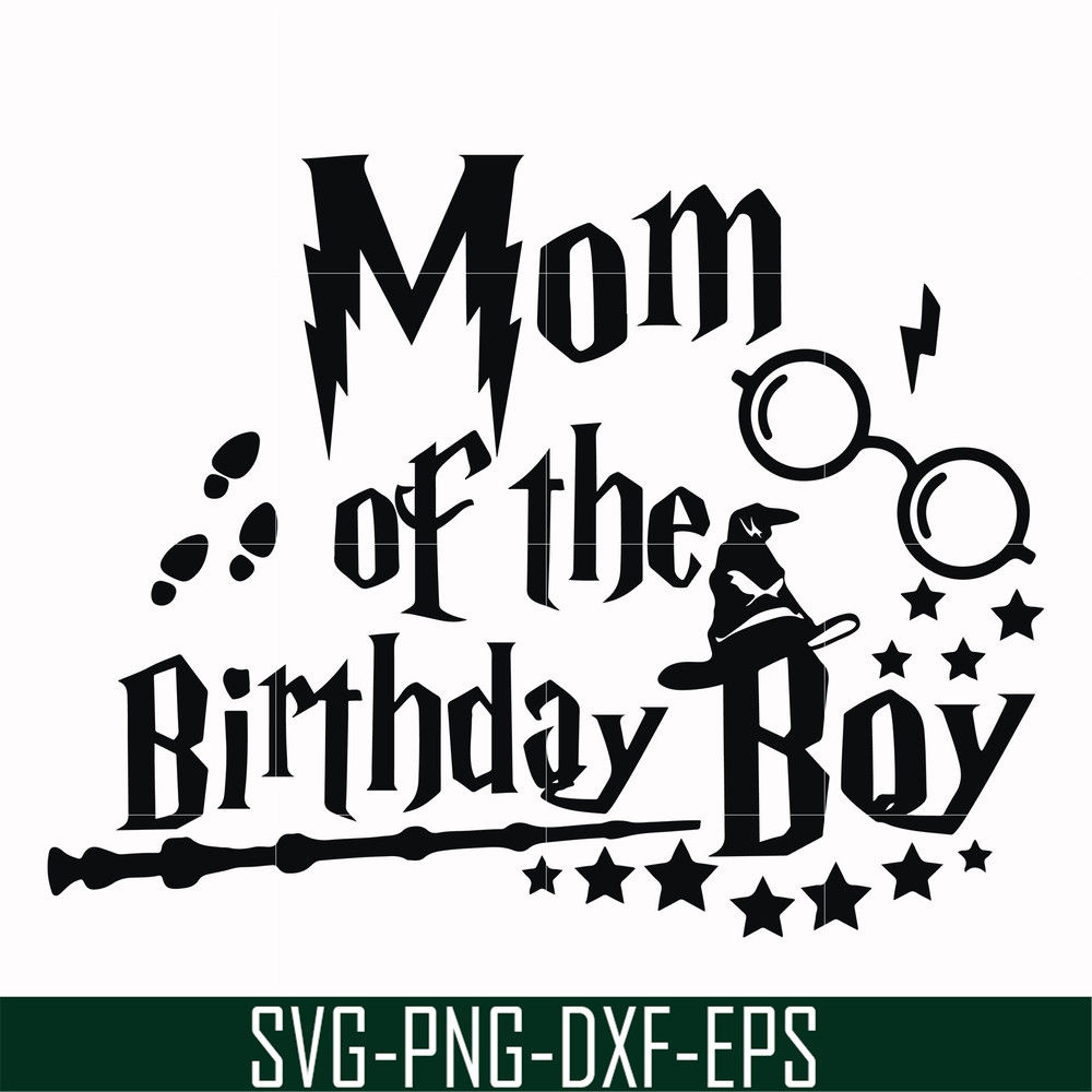 HRPT00017-Mom of the birthday boy svg, png, dxf, eps file HRPT00017.jpg