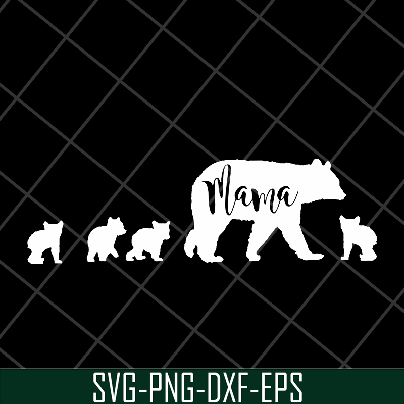 MTD03042127-Mama bears svg, Mother's day svg, eps, png, dxf digital file MTD03042127.jpg