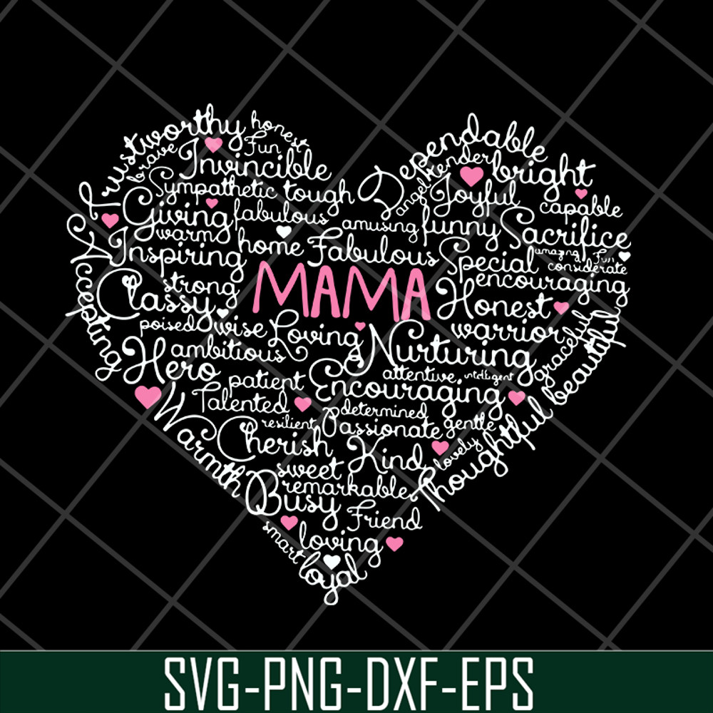 MTD16042149-Mama heart svg, Mother's day svg, eps, png, dxf digital file MTD16042149.jpg