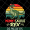 MTD27042102-Mummysaurus Rex Svg, Mummy TRex SVG, Mother's day svg, eps, png, dxf digital file MTD27042102.jpg