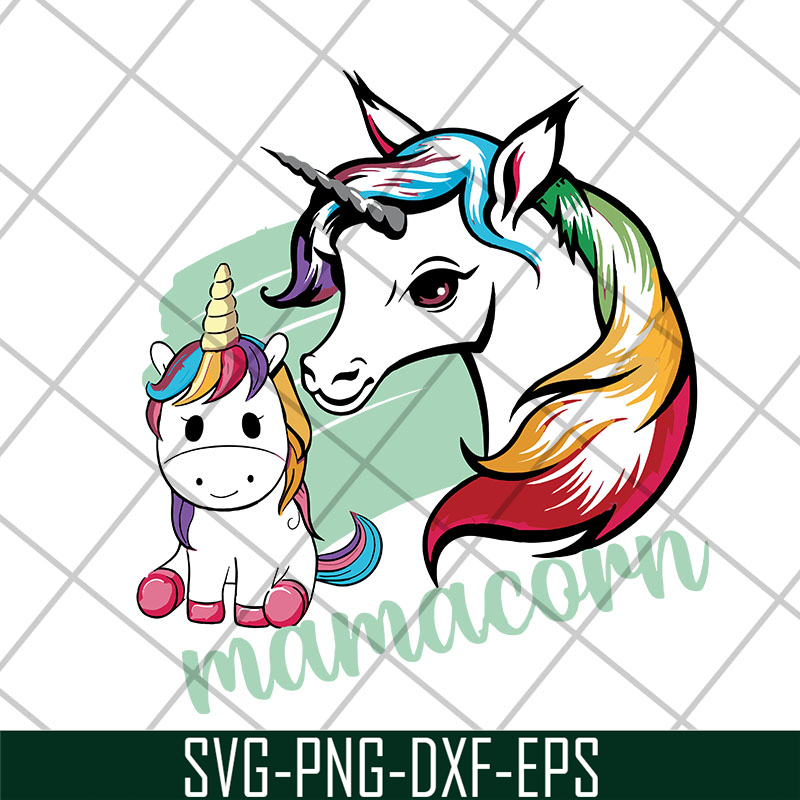 MTD27042116-Mamacorn svg, Mother's day svg, eps, png, dxf digital file MTD27042116.jpg