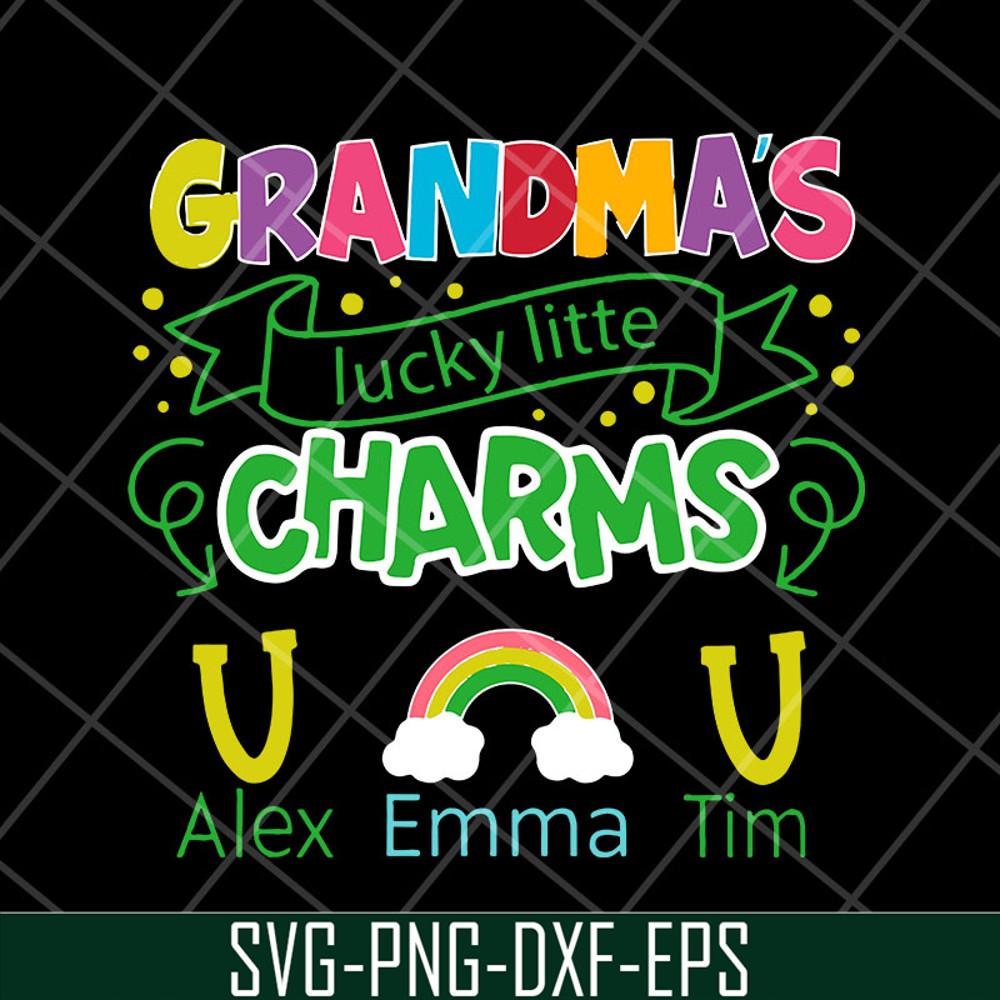 MTD27042122-Grandmas charmas svg, Mother's day svg, eps, png, dxf digital file MTD27042122.jpg